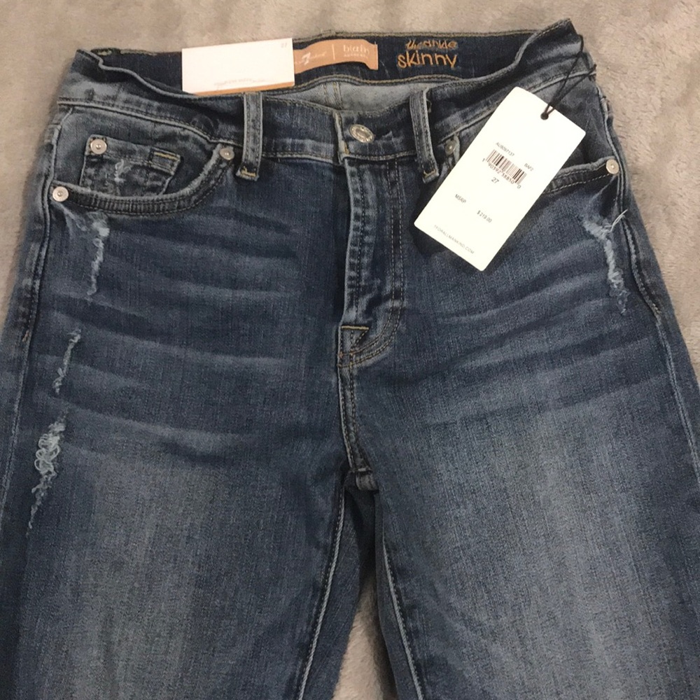 BNWT 7 for All Mankind ankle skinny jeans